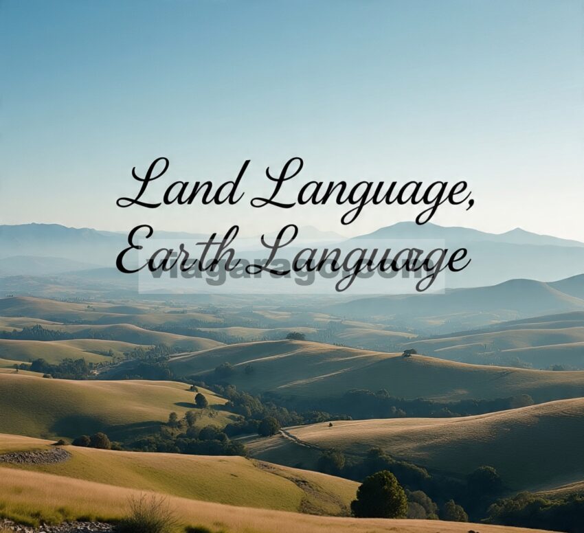 Tanah Bahasa, Bahasa Bumi